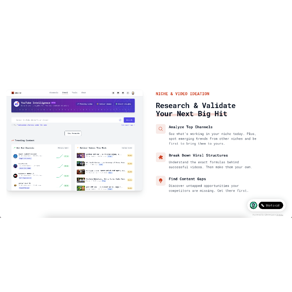 Subscribr – AI YouTube Scriptwriting & Automation