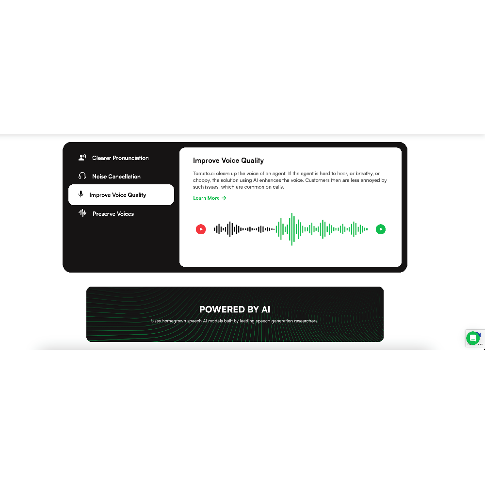 Tomato.ai – AI Voice & Speech Enhancement for Clear Communication