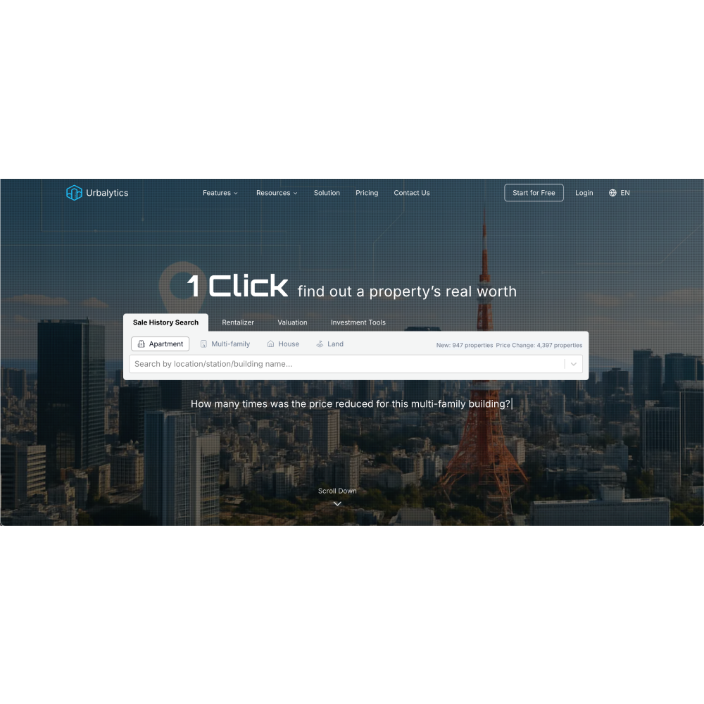 Urbalytics – AI-Driven Real Estate Data & Investment Analysis