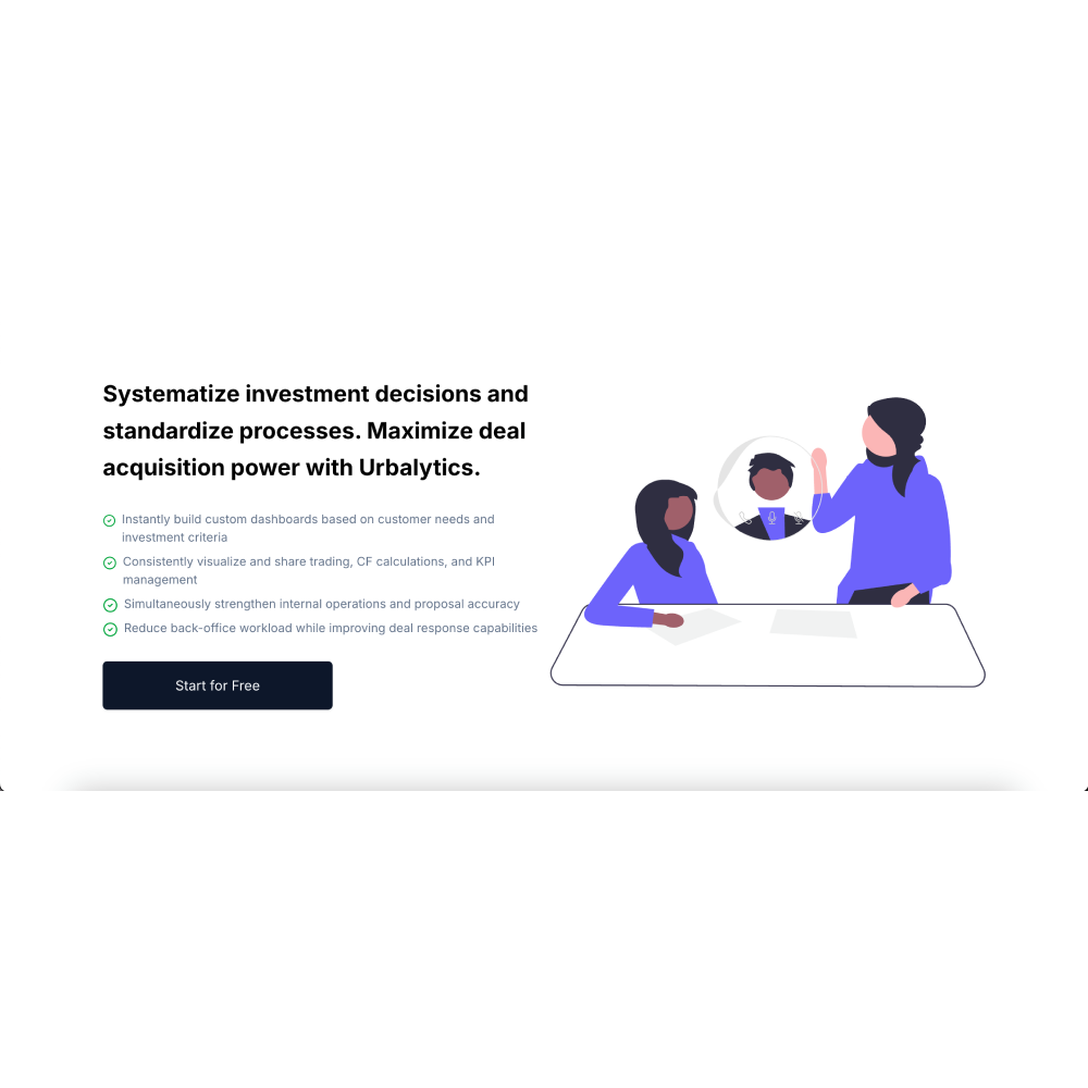 Urbalytics – AI-Driven Real Estate Data & Investment Analysis