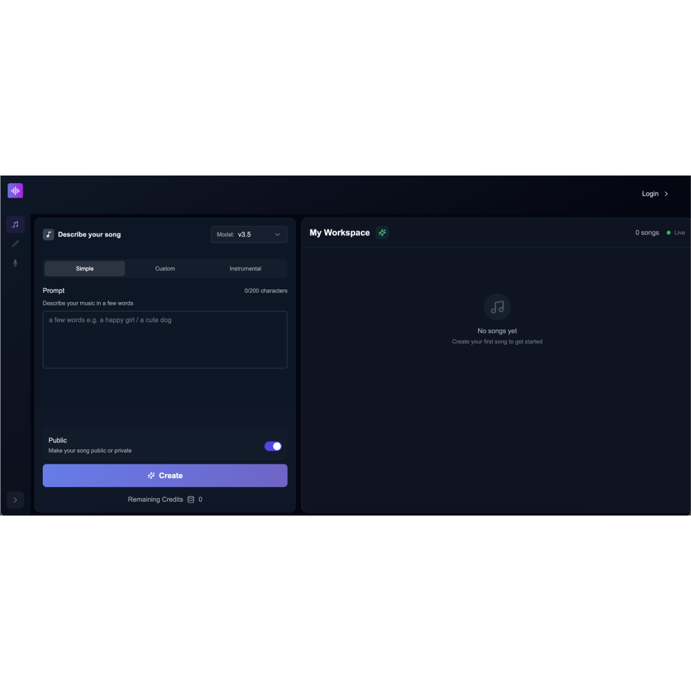 AI-Song – AI Music Generator for Quick & Creative Song Creation