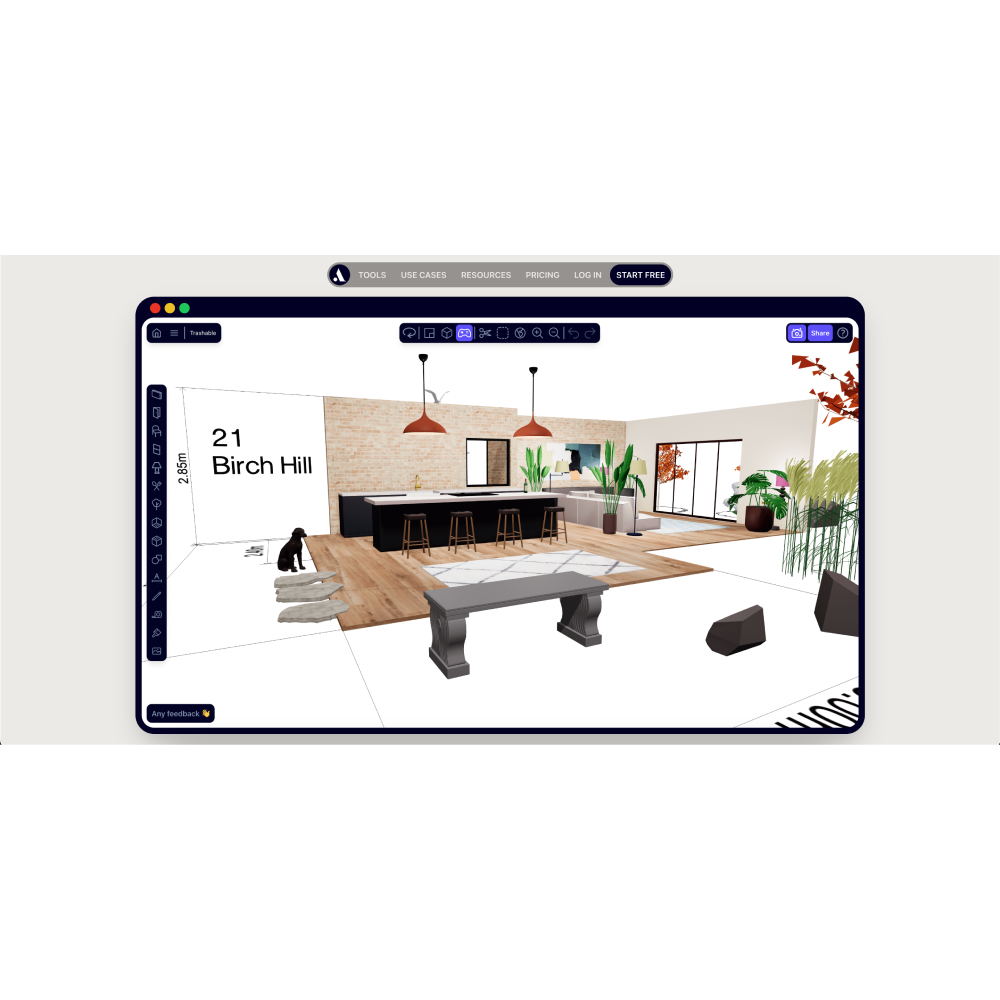 Arcadium – AI-Powered 3D Interior Design Tool