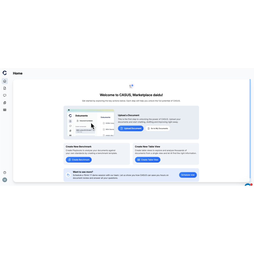 Casus – AI LegalTech for Smart Document Review