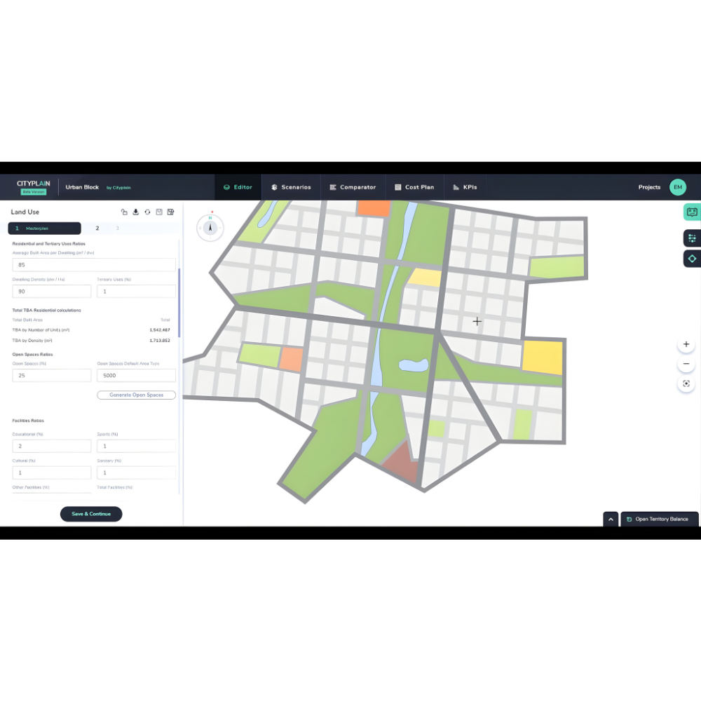 CityPlain – AI-Powered Urban Planning Tool