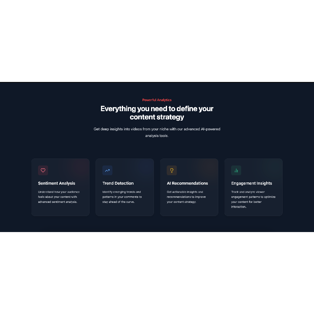 CommentScope – AI YouTube Comment Analyzer