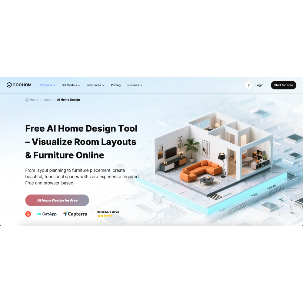 Coohom AI Home Design – Smart Interior Design Made Easy