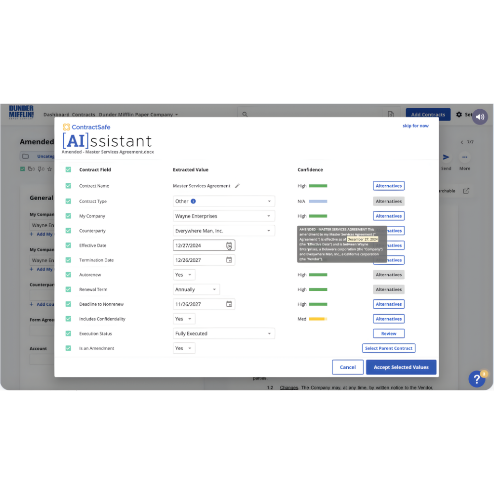 ContractSafe – AI-Powered Contract Management Software