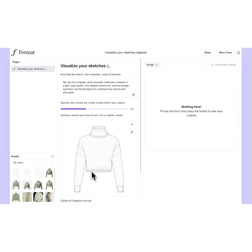 Fermat – AI-Powered Fashion Design & Visualization Platform