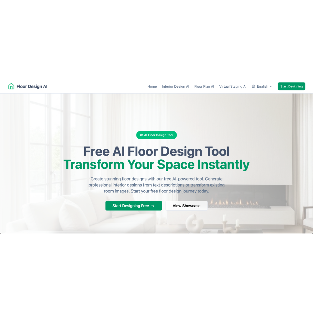Floor Design AI – Smart AI Interior Design Tool