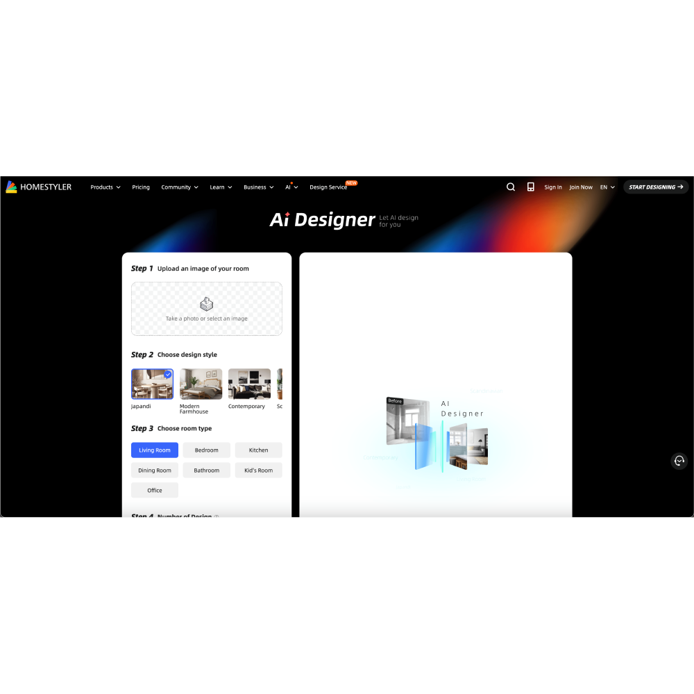 Homestyler AI Room Design – Transform Your Space Instantly