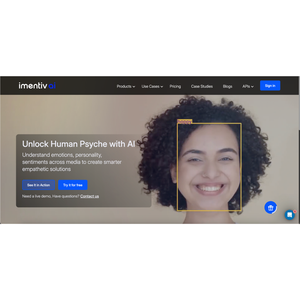 Imentiv AI – AI Emotion Recognition for Smarter Insights