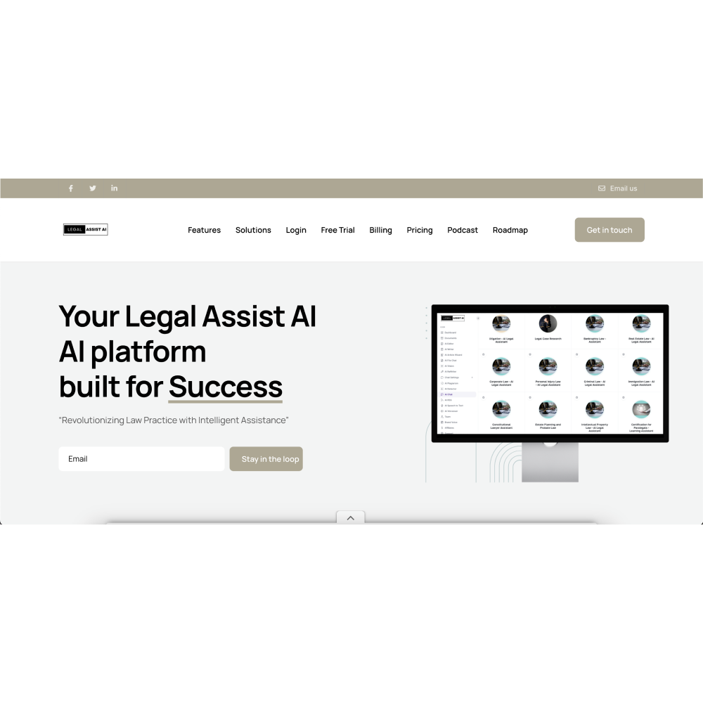 Legal Assist AI – AI-Powered Legal Management & Document Automation