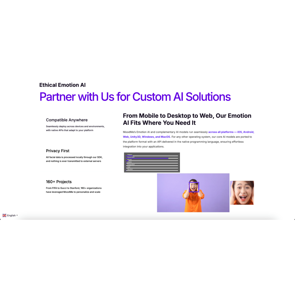 MoodMe – AI Emotion Recognition & Facial Analysis