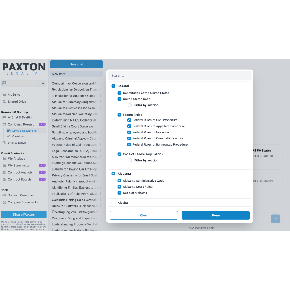 Paxton – AI Legal Assistant for Smarter Legal Workflows