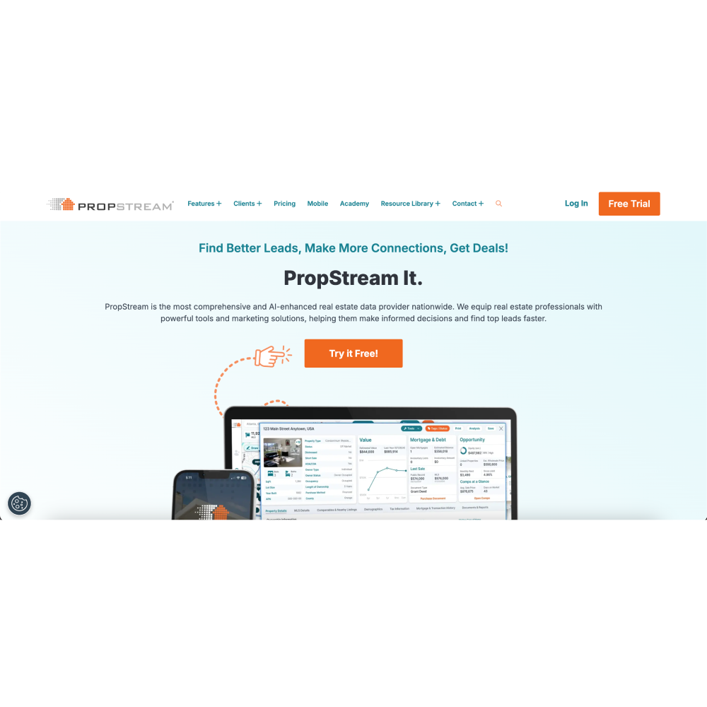 PropStream – AI-Powered Real Estate Investment Platform