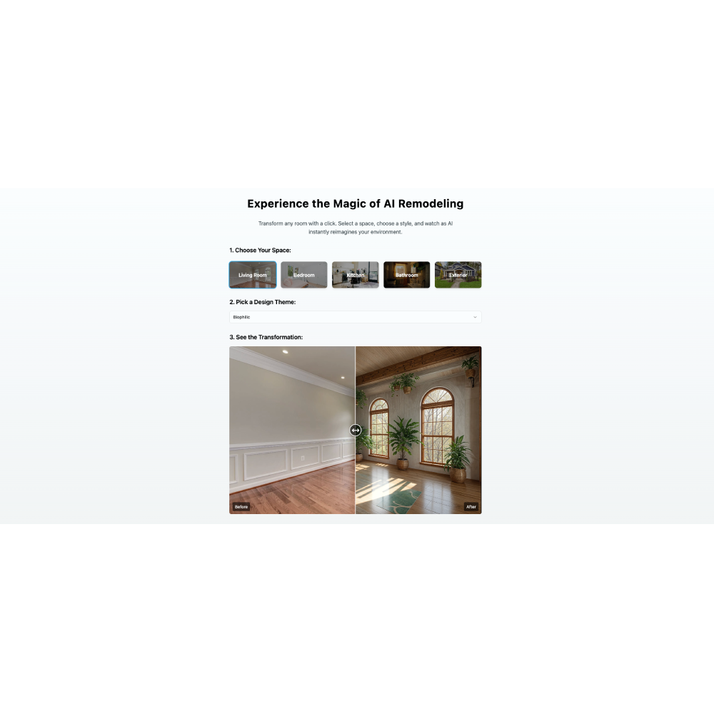 Remodeled – AI Interior Design Tool for Stunning Room Transformations ...