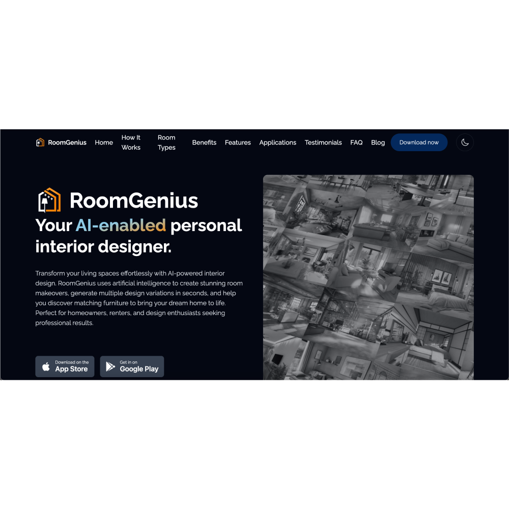 Room Genius – AI-Powered Interior Design & Room Visualization