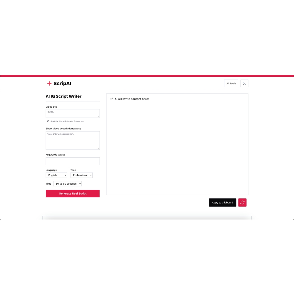 Scrip AI – All-in-One AI Content Creation Platform