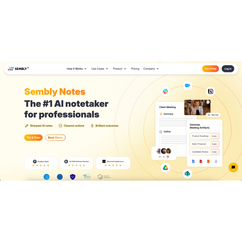 Sembly AI – AI-Powered Meeting Intelligence Platform