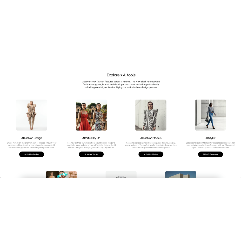 The New Black — AI Fashion Design & Branding Platform