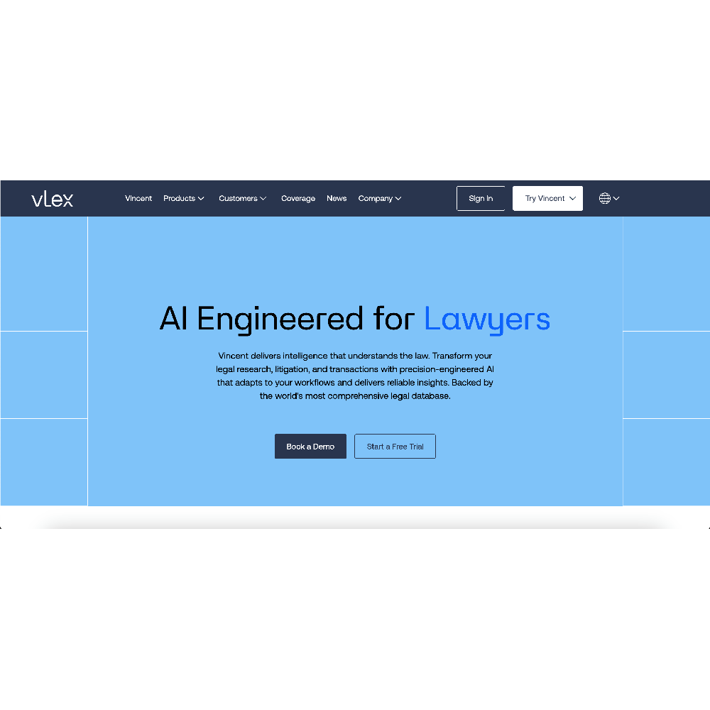vLex – AI Legal Assistant for Smarter Legal Research & Drafting