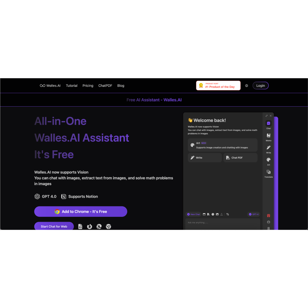 Walles AI – Smart AI Browser Assistant