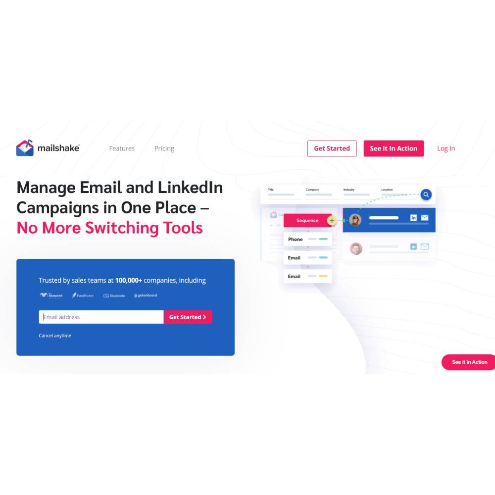 Mailshake – Sales Engagement & Outreach Automation