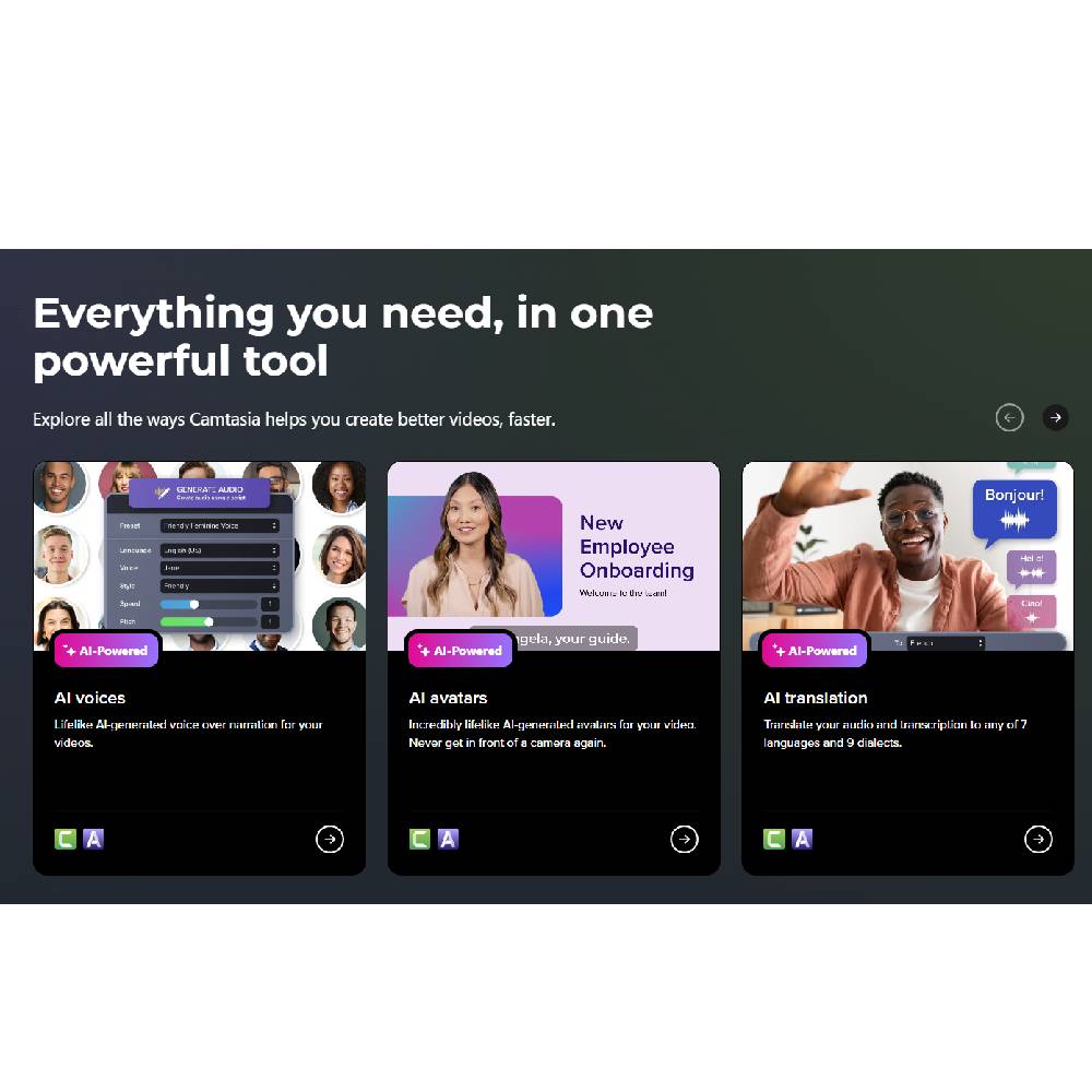 Camtasia – Professional Screen Recording & Video Editing Suite