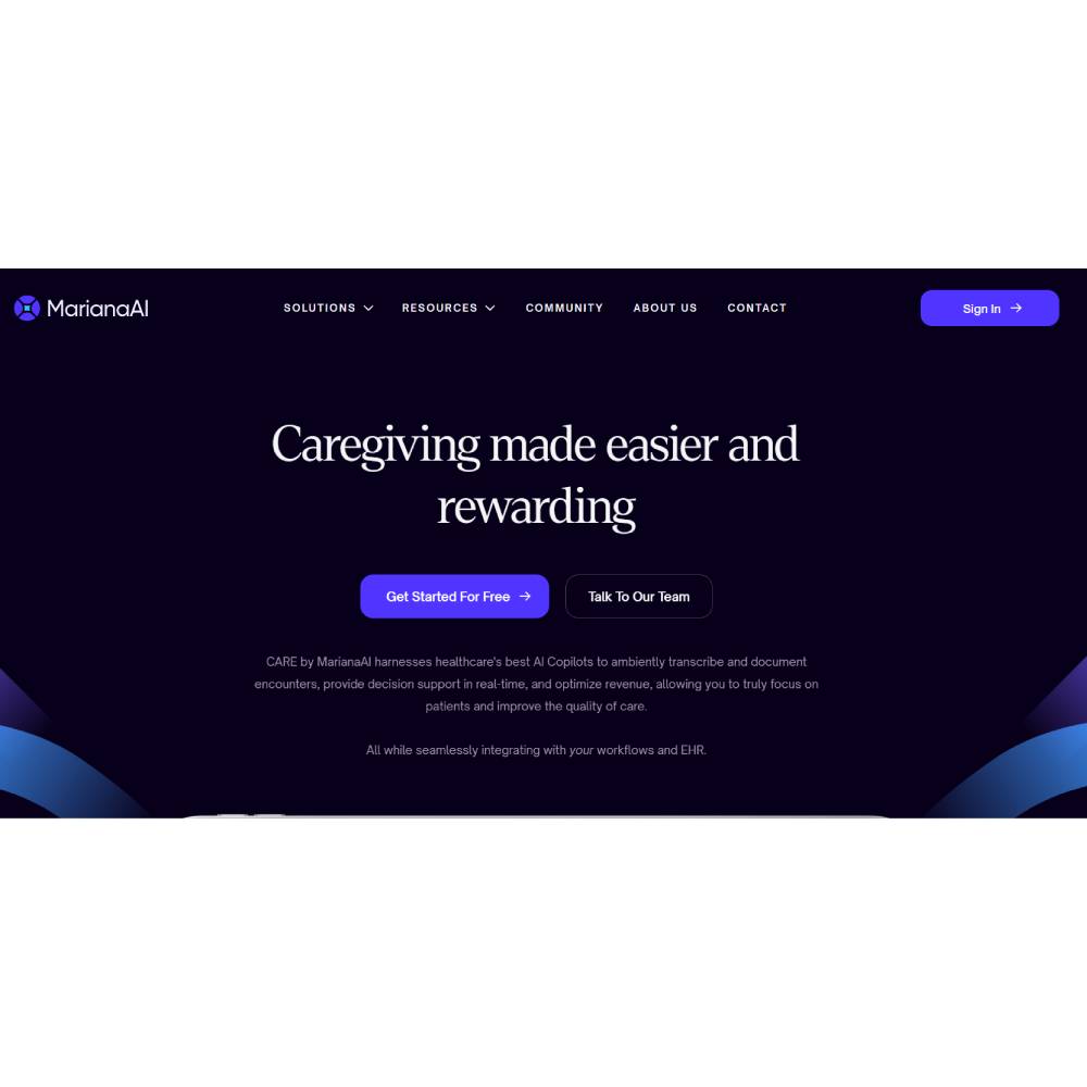 MarianaAI – AI Copilot for Smarter Medical Documentation