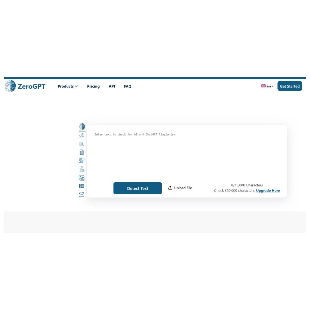 ZeroGPT – AI Text Detector & Authenticity Checker