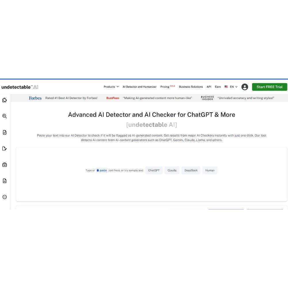 Undetectable AI – AI Detection & Humanisation Platform for Content Authenticity