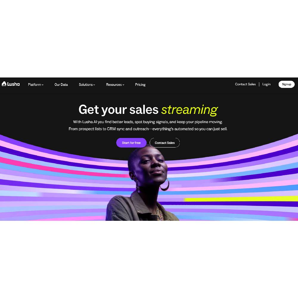 Lusha – AI-Enhanced Sales Intelligence & Outreach