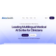 Astra Health AI — AI Clinical Note Generator