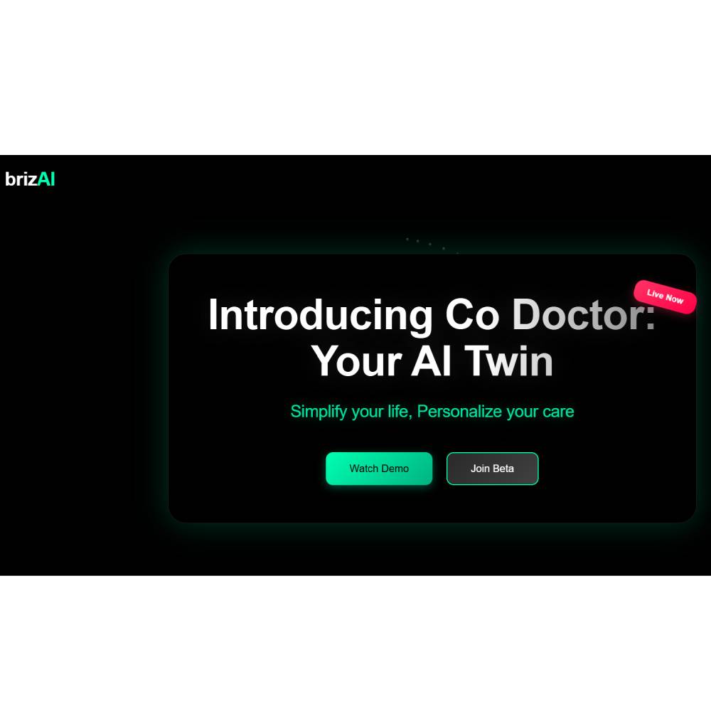 Briz AI — Your AI Twin for Smarter Clinical Care