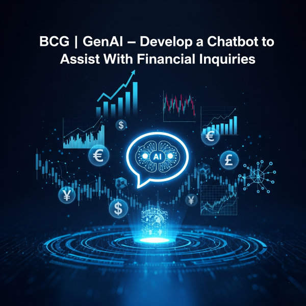 BCG | GenAI – Develop a Chatbot to Assist With Financial Inquiries