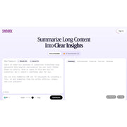 Smmry – Text Summarization AI