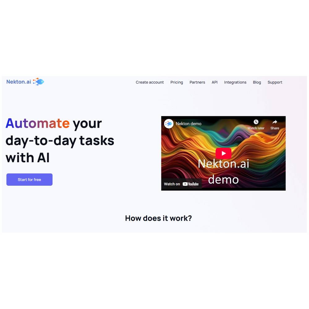 Nekton AI – Workflow Automation