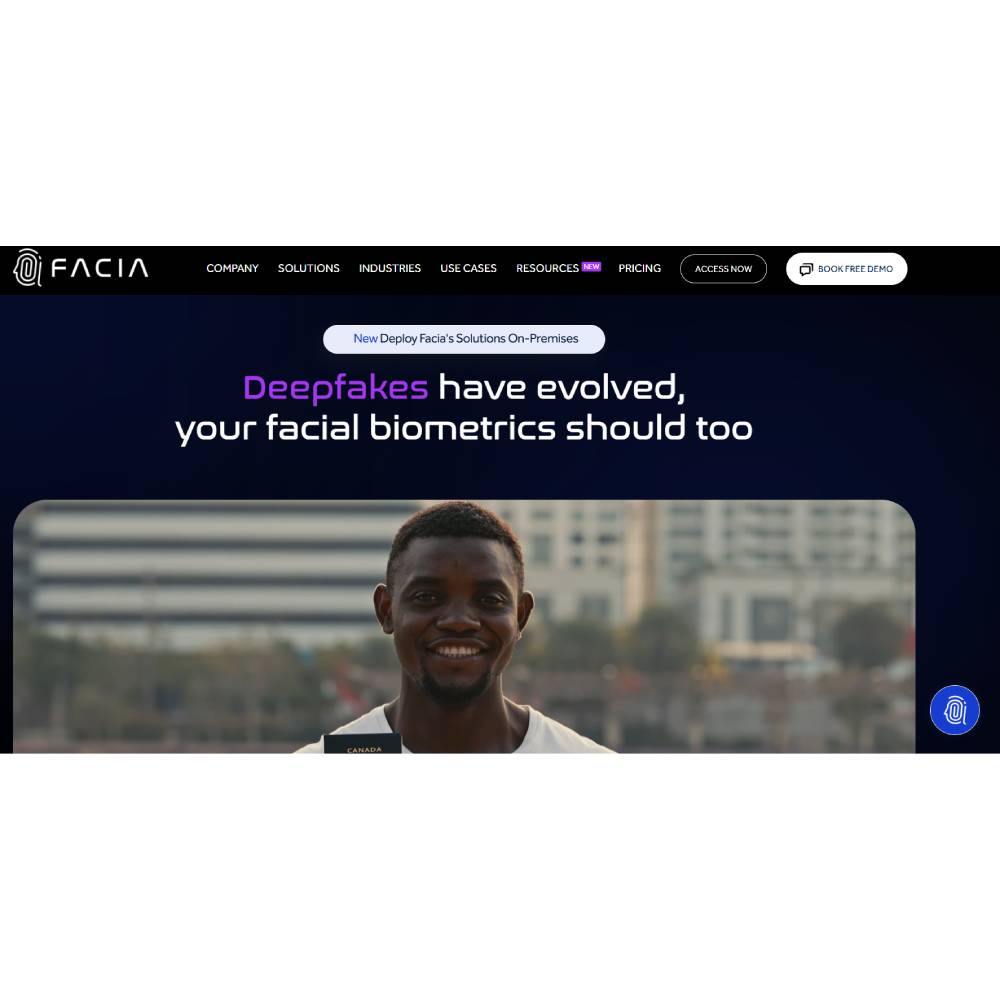 Facia.ai — AI Powered Facial Recognition and Deepfake Detection Platform