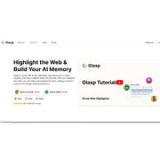 Glasp – AI Web & PDF Highlighter with Smart Summary