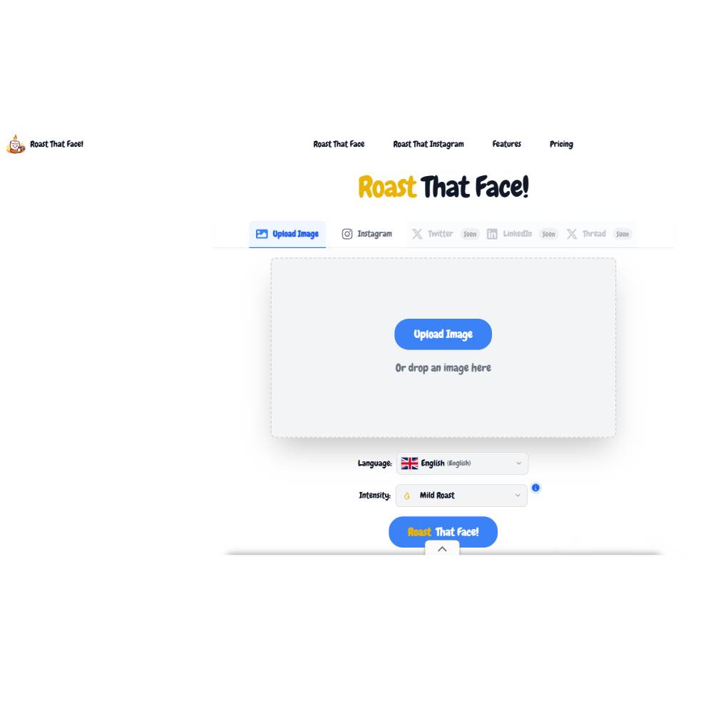 Roast That Face — AI Powered Face Roast Generator for Fun and Humor