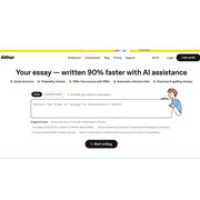 Aithor – AI Writing, Research & Text-Refinement Assistant
