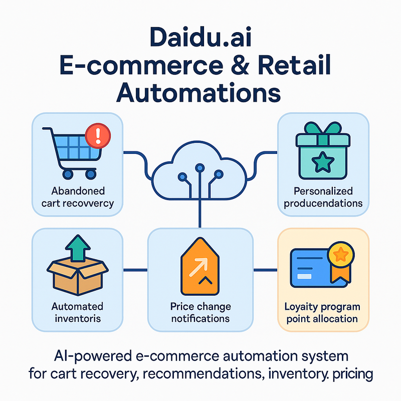 Daidu.ai E-commerce & Retail Automations