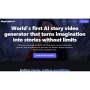 Magic Light AI – Text-to-Video Generator for Cinematic Long-form Content