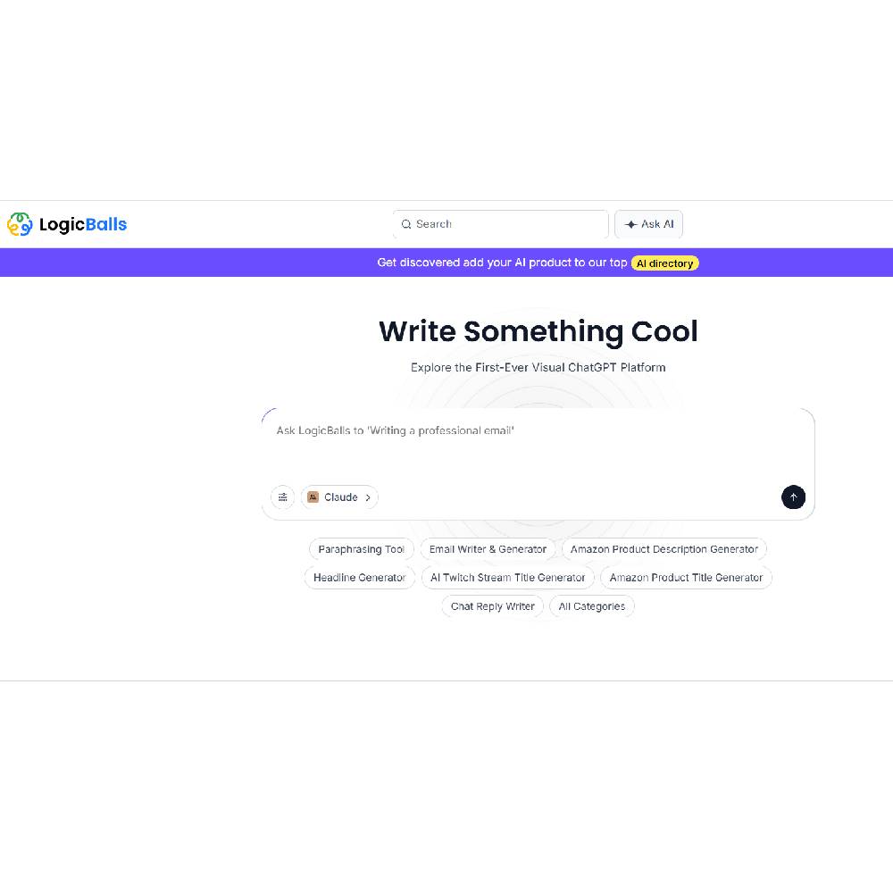 LogicBalls – AI Writing & Content Creation Platform