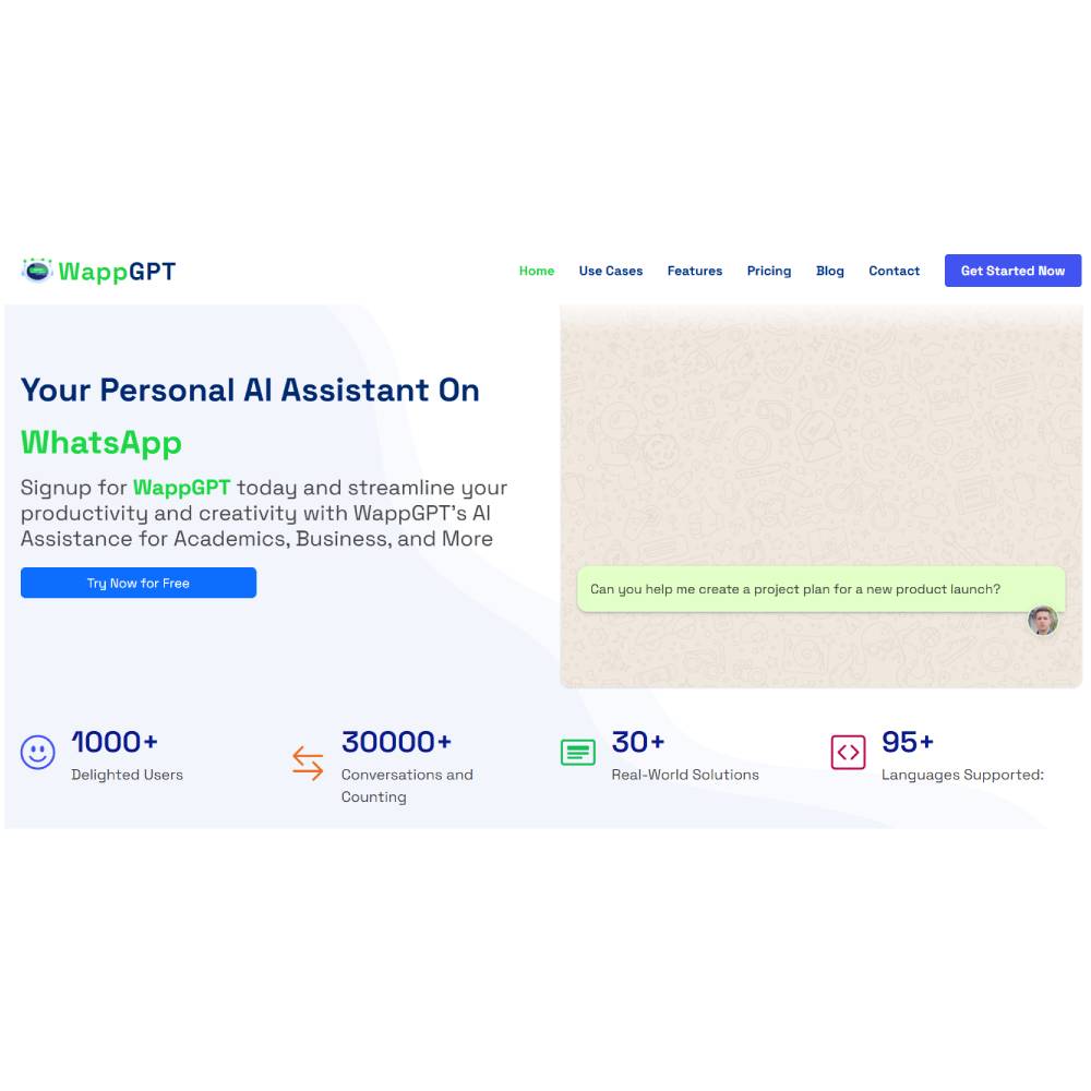 WappGPT — Your Personal AI Assistant on WhatsApp