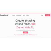 LessonPlans AI – AI-Powered Lesson Plan Generator