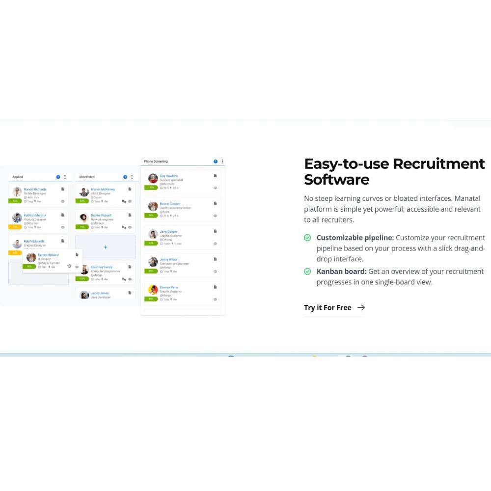 Manatal – AI Recruitment Software and Applicant Tracking System