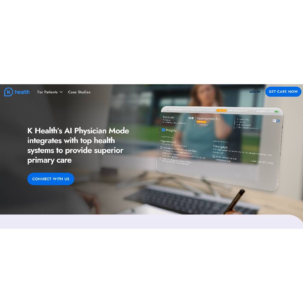 K Health – AI-Driven Primary Care & Symptom Analysis Platform