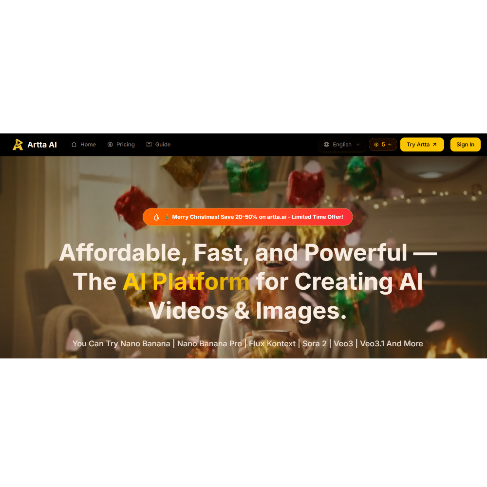 Artta AI - AI Content Creation Tool