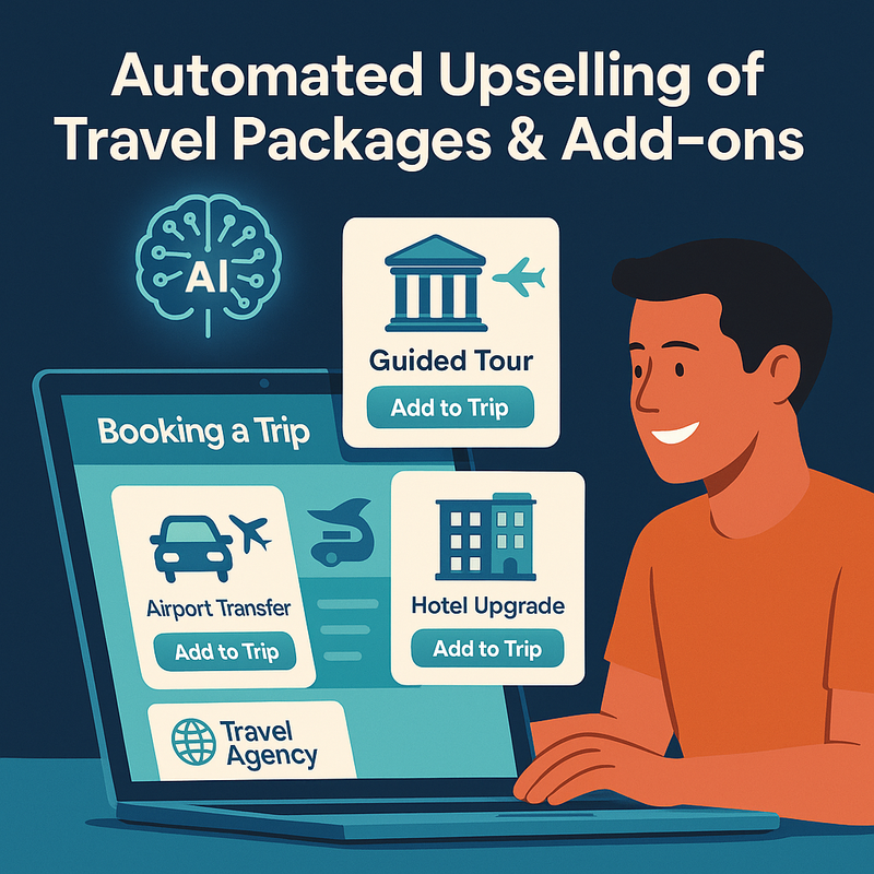 Automated Upselling of Travel Packages & Add-ons